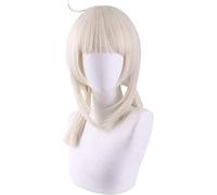 Genshin Impact Game Klee Cosplay WIG Hair Double Queue de Queue Anime Perruque Disfraz de Halloween Para Mujer