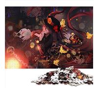 Genshin Impact Hu Tao 1000 Puzzles pour Adultes Puzzle en Bois de 1000 pièces pour Adultes et Enfants à partir de 12 Ans 19,7 x 29,5 Pouces