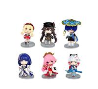 Genshin Impact Hu Tao Klee Yae Miko Figure, Version Q 5ème Génération Genshin Impact Figures PVC Anime Cartoon Manga Character Model