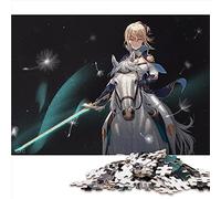 Genshin Impact Jean Adultes Puzzle 1000 pièces en Carton pour Le Plaisir en Famille 10,27 x 14,96 Pouces