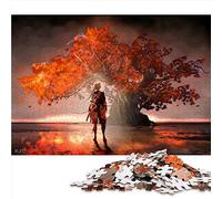 Genshin Impact Kaedehara Kazuha Puzzles pour Adultes 1000 pièces Puzzles en Carton Excellent Cadeau 26x38 cm