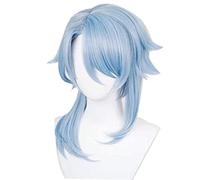 Genshin Impact Kamisato Ayato Anime Cosplay Perruques Synthétiques Perruques pour Halloween Cosplay Party