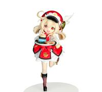 Genshin Impact Klee Figure - Jolie figurine de collection Klee à l'échelle | Figurine de Klee dans sa pose emblématique, environ 18 cm de haut. Un objet de collection pour les fans de Genshin Impact