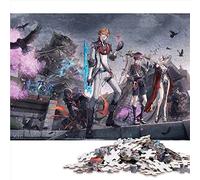 Genshin Impact La Signora Puzzles Jeux éducatifs Planche recyclée de qualité supérieure Puzzles Difficiles et stimulants 1000 pièces 10,27 x 14,96 Pouces