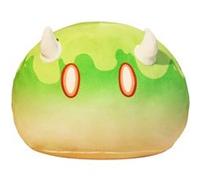 Genshin Impact Peluche Oreiller FONGWAN Vision Slime Doux Poupées-Gazon Vert 35 cm Vert G