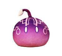 Genshin Impact Peluche Oreiller FONGWAN Vision Slime Doux Poupées-Tonnerre Mauve 35 cm