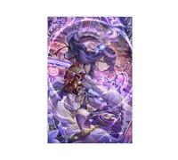 Genshin Impact Raiden Shogun Room Games Poster sur toile Décoration murale pour salon, chambre à coucher, sans cadre 40 x 60 cm