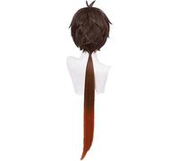 Genshin Impact Ventier Keqing Barbara Diluc Kaeya Noelle Voyageur Lumine Ather Amber Cosplay Perruque de Cheveux résistant à la Chaleur + Wigcap Onesize Noelle ( Color : Zhongli , Size : OneSize )