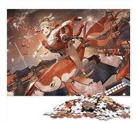 Genshin Impact Yoimiya Puzzle 1000 pièces en Bois pour Adultes, décoration Artistique pour la Maison, 50 x 75 cm