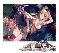 Genshin Impact Yoimiya Puzzle 1000 pièces pour Adultes Puzzle en Bois Décoration d'intérieur 50 x 75 cm Puzzle pour Adultes