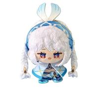 Genshin Porte-clés en peluche, 12 cm, jouet en peluche mignonne et douce au impact, figurine de Carcoon pour les fans (Mualani)