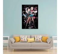 Genshin Poster pour Murale Décoration, Fontaine-e4, Affiche Murale pour Adolescents Décoration de la Chambre, Jeux Tableaux, Posters et Arts Décoratifs, 30 x 40 cm Sans Cadre