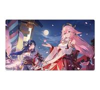 Genshin Tapis Souris Gaming, Genshin Mouse Pad XXL, Genshins Mouse Pad, Genshins Large Desk Pad, Mouse Pads for Fans (70 X 40 X 0.03cm)