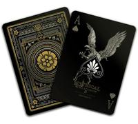 Gent Supply Mythical Creatures Ii Lot De Cartes À Jouer En Plastique Imperméable Noir/Argenté/Doré
