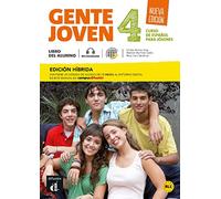 Gente joven N. E. 4 - Livre de l'élève - Éd. hybride CD