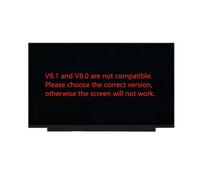 GENTERUN Panneau D'affichage LED for Ordinateur Portable, Compatible avec Lenovo NV156FHM-T07 V8.1 V8.0 40 Broches OnCell Touch LCD FHD Écran De Remplacement(V8.0)