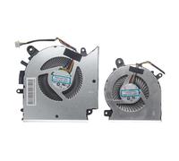 GENTERUN Ventilateur De Refroidissement CPU/GPU for Ordinateur Portable, Compatible for MSI, Compatible for Katana, GF76 Pulse GL76 MS-17L1 GF66 11UC Pulse GL66 11UEK MS-1581 Series Fan(CPU and GPU)