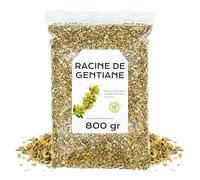 Gentiane Tisane Racine 800g | Avec des Propriétés Digestives, se Distingue par son Goût Intense et Amer et son Arôme Naturel de Racine