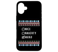 Gentil Coquin Noël Akiko Pull Moche Coque pour iPhone 16 Plus