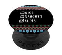 Gentil Coquin Noël Aloïs Pull Moche PopSockets PopGrip Adhésif