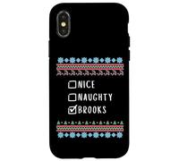 Gentil Coquin Noël Brooks Pull Moche Coque pour iPhone X/XS
