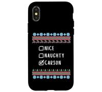Gentil Coquin Noël Carson Pull Moche Coque pour iPhone X/XS