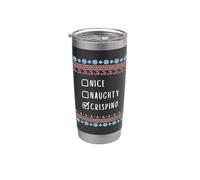 Gentil Coquin Noël Crispino Pull Moche Gobelet isotherme en acier inoxydable double paroi
