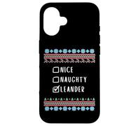 Gentil Coquin Noël Leander Pull Moche Coque pour iPhone 16