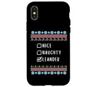Gentil Coquin Noël Leander Pull Moche Coque pour iPhone X/XS