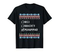 Gentil Coquin Noël Muhammad Pull Moche T-Shirt Graphique avec Valeur