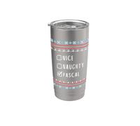 Gentil Coquin Noël Pascal Pull Moche Gobelet isotherme en acier inoxydable double paroi