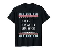 Gentil Coquin Noël Patricio Pull Moche T-Shirt Graphique avec Valeur