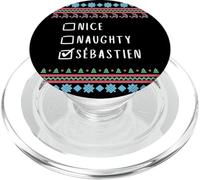 Gentil Coquin Noël Sébastien Pull Moche PopSockets PopGrip pour MagSafe