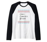 Gentil Coquin Noël Teddy Pull Moche Manche Raglan