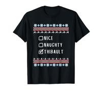 Gentil Coquin Noël Thibault Pull Moche T-Shirt Graphique avec Valeur