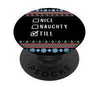 Gentil Coquin Noël Till Pull Moche PopSockets PopGrip Adhésif