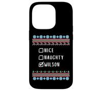Gentil Coquin Noël Wilson Pull Moche Coque pour iPhone 14 Pro