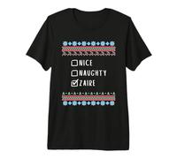 Gentil Coquin Noël Zaire Pull Moche T-Shirt Haut de Gamme