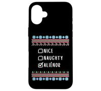 Gentile Coquine Noël Aliénor Pull Moche Coque pour iPhone 16 Plus