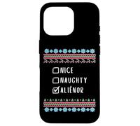 Gentile Coquine Noël Aliénor Pull Moche Coque pour iPhone 16 Pro