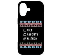 Gentile Coquine Noël Aliénor Pull Moche Coque pour iPhone 17