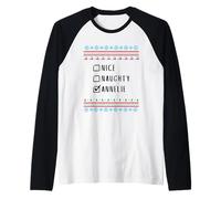 Gentile Coquine Noël Annelie Pull Moche Manche Raglan