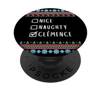 Gentile Coquine Noël Clémence Pull Moche PopSockets PopGrip Adhésif