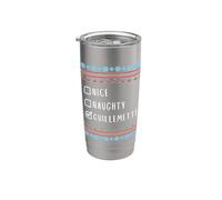 Gentile Coquine Noël Guillemette Pull Moche Gobelet isotherme en acier inoxydable double paroi