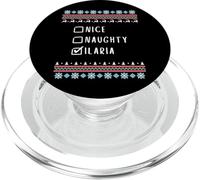 Gentile Coquine Noël Ilaria Pull Moche PopSockets PopGrip pour MagSafe