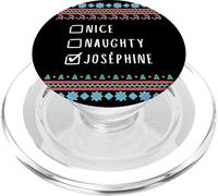 Gentile Coquine Noël Joséphine Pull Moche PopSockets PopGrip pour MagSafe