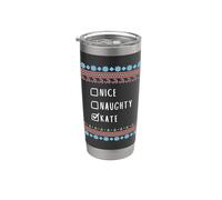 Gentile Coquine Noël Kate Pull Moche Gobelet isotherme en acier inoxydable double paroi