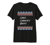 Gentile Coquine Noël Kate Pull Moche T-Shirt Haut de Gamme