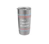 Gentile Coquine Noël Leonora Pull Moche Gobelet isotherme en acier inoxydable double paroi