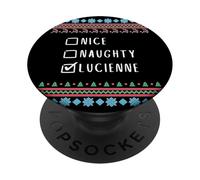 Gentile Coquine Noël Lucienne Pull Moche PopSockets PopGrip Adhésif